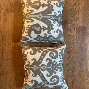 2 IKAT pillows